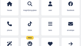 wordpress主题puock如何使用小图标